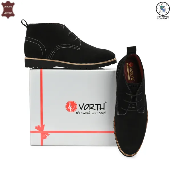 Black_Suede_Leather_Comfortable_Lightweight_Ankle_Boots_for_Men