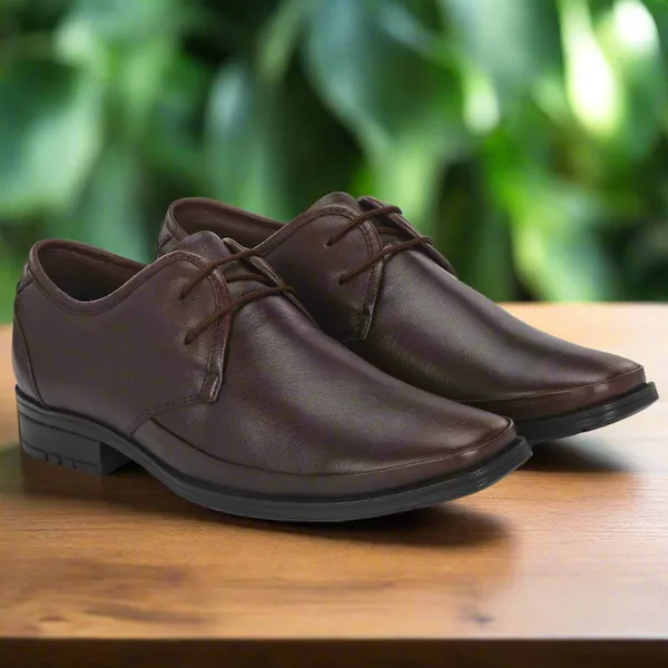 Brown_Genuine_Leather_Sleek_Lace-up_Shoes_for_Men