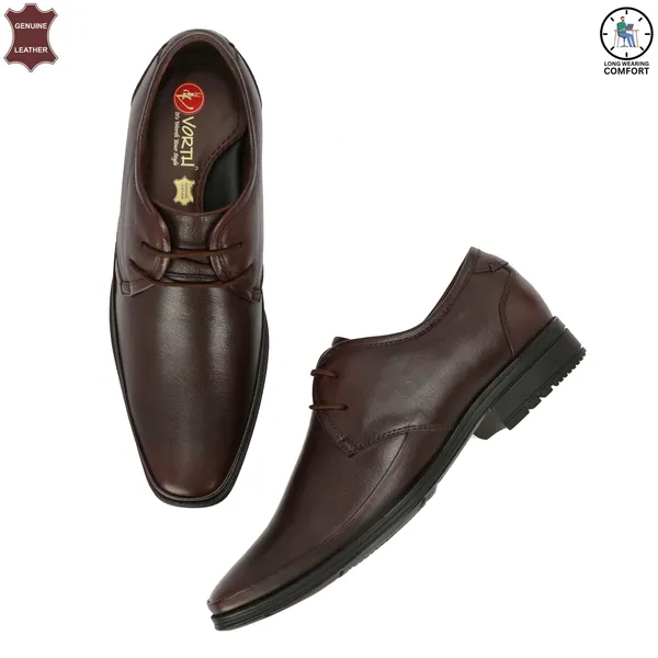 Brown_Genuine_Leather_Sleek_Lace-up_Shoes_for_Men