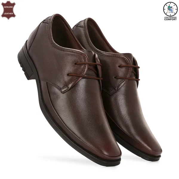 Brown_Genuine_Leather_Sleek_Lace-up_Shoes_for_Men