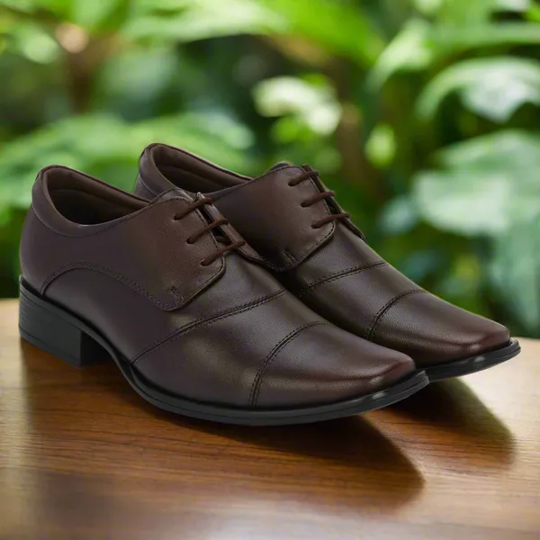 Brown_Genuine_Leather_Lace-up_Shoes_For_Men