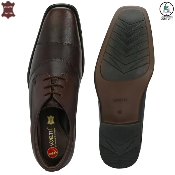 Brown_Genuine_Leather_Lace-up_Shoes_For_Men