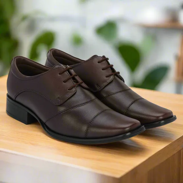 Brown_Genuine_Leather_Lace-up_Shoes_For_Men