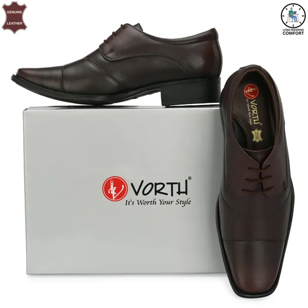 Brown_Genuine_Leather_Lace-up_Shoes_For_Men