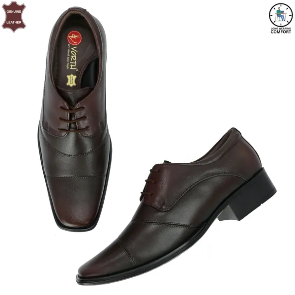 Brown_Genuine_Leather_Lace-up_Shoes_For_Men