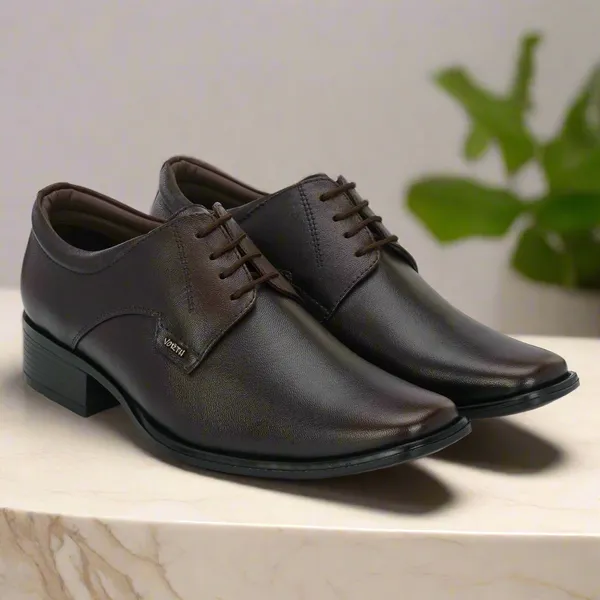 Brown_Genuine_Leather_Formal_Wear_Lace_Up_Shoes_For_Men