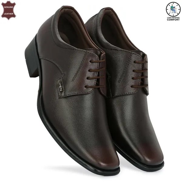 Brown_Genuine_Leather_Formal_Wear_Lace_Up_Shoes_For_Men