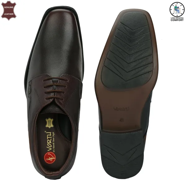 Brown_Genuine_Leather_Formal_Wear_Lace_Up_Shoes_For_Men