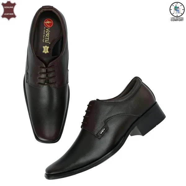 Brown_Genuine_Leather_Formal_Wear_Lace_Up_Shoes_For_Men