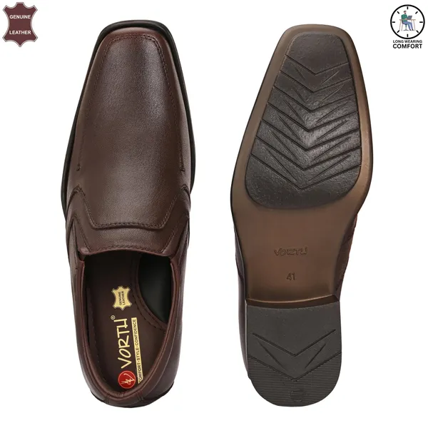 Brown_Stylish_Genuine_Leather_Slip-on_Shoes_For_Men