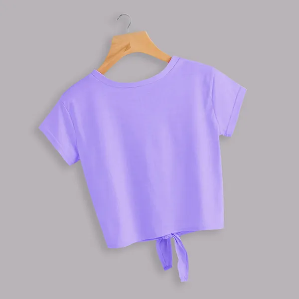 Lavender_&_Pink_Cotton_Blend_Printed_Crop_Top_For_Kids