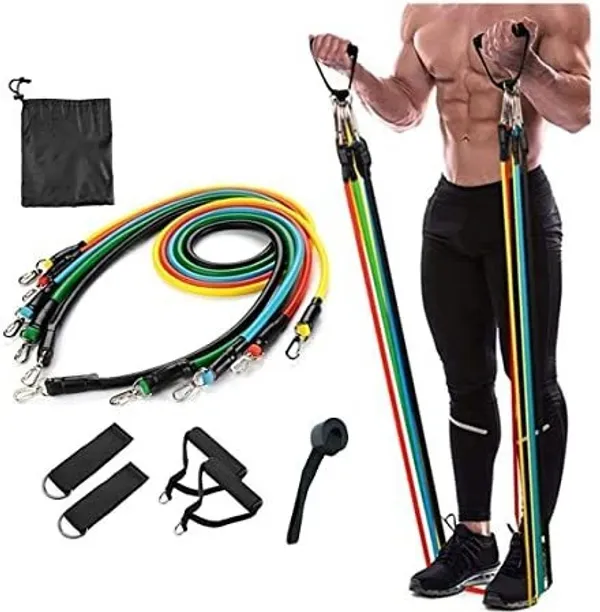 Standcart_Resistance_Bands_Set_Tubes_For_Fitness_Home_Gym_Workout_Resistance_Tube_11_Resistance_Band_(Pack_Of_11)