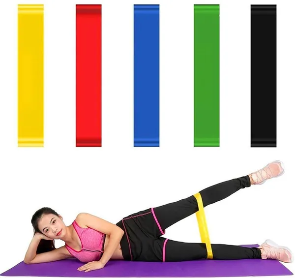 Jdh_Resistance_Loop_Bands_For_Legs_And_Hand_5_Set_Loop_Elastic_Belt_Round_Rubber_Rope_Resistance_Band_(Pack_Of_5)