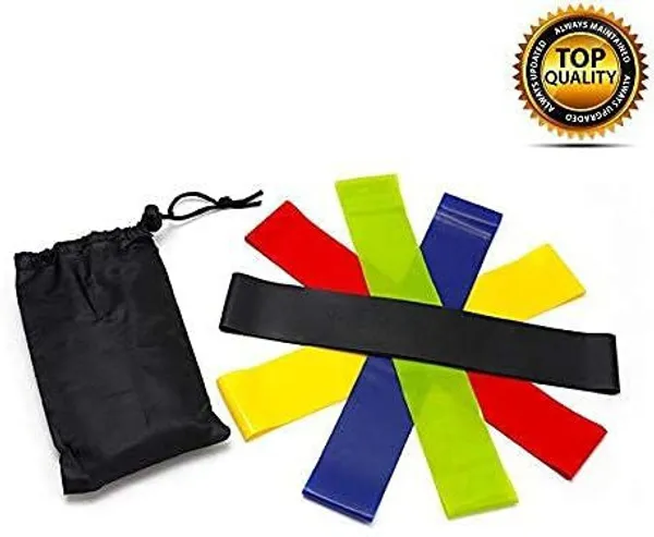 Jdh_Resistance_Loop_Bands_For_Legs_And_Hand_5_Set_Loop_Elastic_Belt_Round_Rubber_Rope_Resistance_Band_(Pack_Of_5)