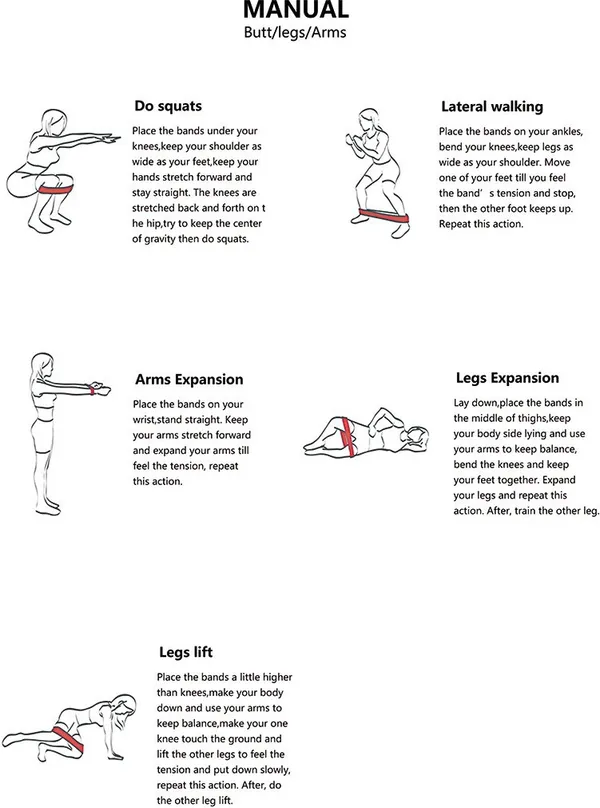 _Zephyrgo_Resistance_Loop_Band_Set_Of_5_Workout_Equipment_For_Yoga,_Stretching_&_Aerobic_Fitness_Band_(Pack_Of_5)