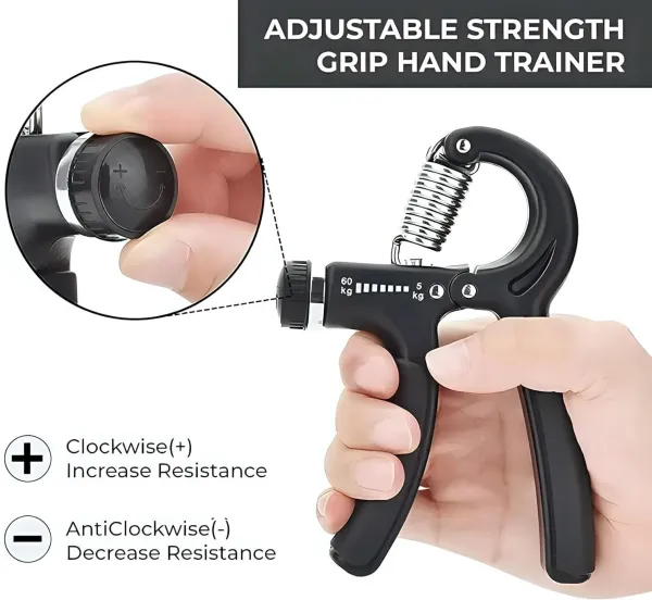 _Easymart_Hand_Strengthener_With_Counter,_Adjustable_Resistance_From(5-60Kg)_Hand_Grip_Hand_Grip/Fitness_Grip