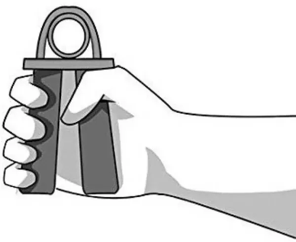 Black_Hand_Grip_Exerciser_With_Foam_Handle_Hand_Grip/Fitness_Grip