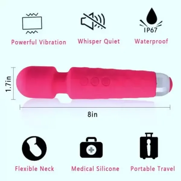 Pink_Ykid_Vibrator_Massage_For_Female_Personal_Body_Massagers_Machine_For_Women