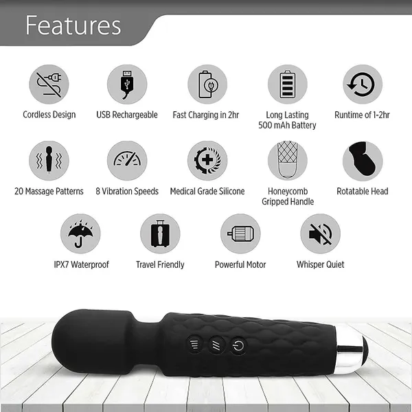 Pink_Gaxquly_Electric_Handheld_Full_Body_Massager_Personal_Wand_Massager_For_Man/Woman