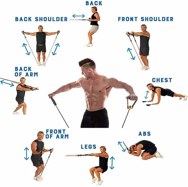 Grey_Fitmove_Resistance_Tube_Heavy_Quality_Exercise_Band_For_Stretching,_Full_Body_Workout_Resistance_Band