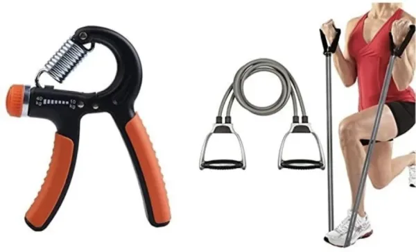 Manrom_Combo_Adjustable_Hand_Grip_Strengthener_And_Toning_Tube_Hand_Grip/Fitness_Grip