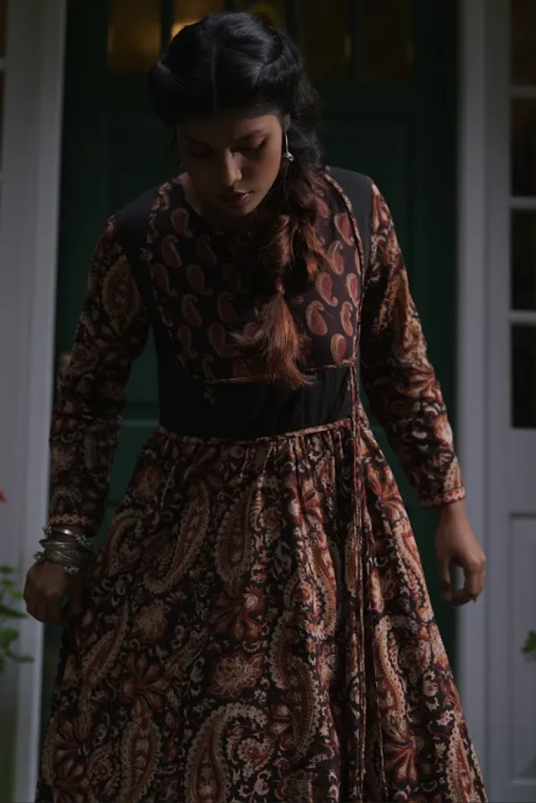 Skandha-Bagru_Print_Cotton_Dress