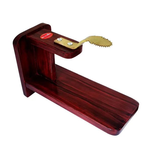 Brown_Wood_Premium_&_Elegant_Coconut_Scraper