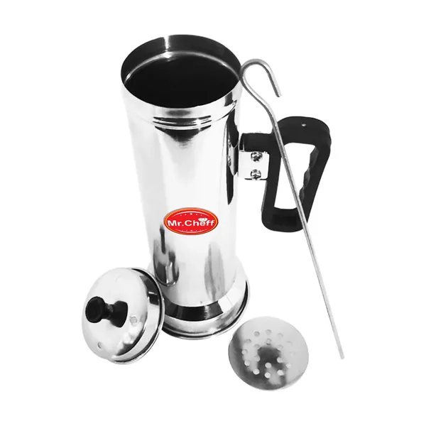 Silver_Stainless_Steel_Premium_&_Elegant_Puttu_Maker_pressure_cooker_Top