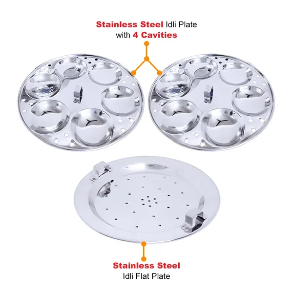 Silver_Stainless_Steel_Premium_&_Elegant_S_S_Idly_Maker_3Pl