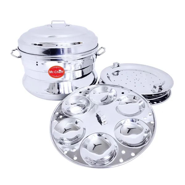 Silver_Stainless_Steel_Premium_&_Elegant_S_S_Idly_Maker_4Pl