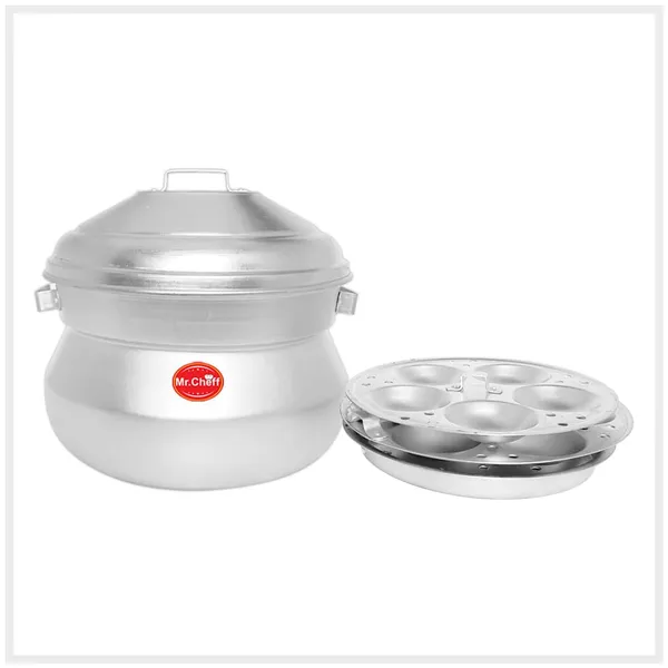 Silver_Aluminium_Premium_&_Elegant_Idly_Maker_3Pl