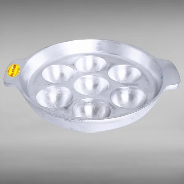 Silver_Aluminium_&_Indolium_Moulded_Premium_&_Elegant_Uniappam_&_Paniyaram_7_Cavity_Ring