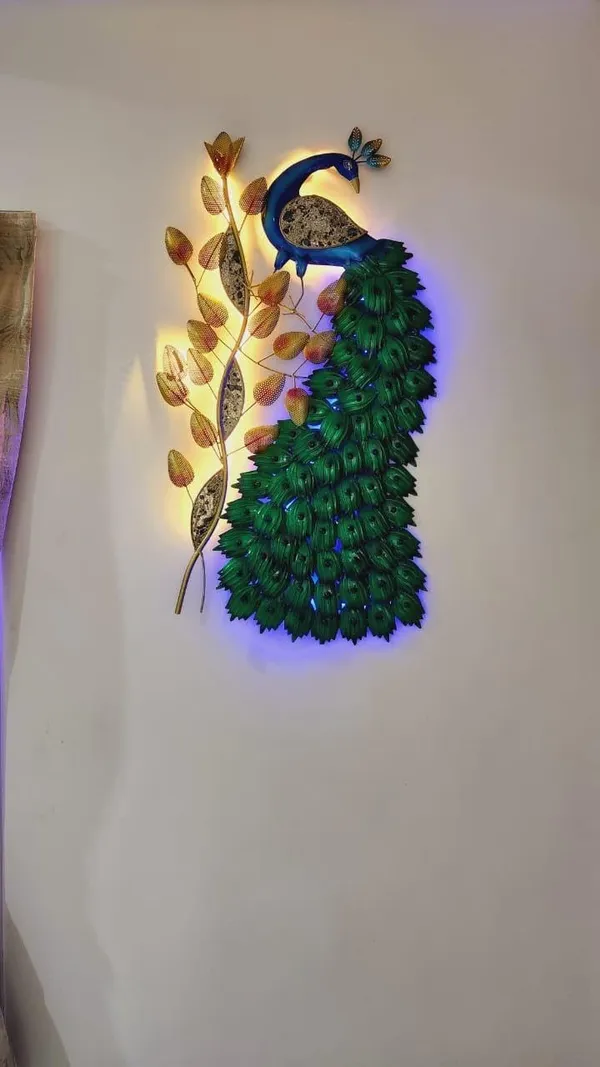Metal_Peacock_Wall_Art_Decor_With_Led_Big_Tail_Feature_On_Tree_Birds_(24_x_48_Inch)