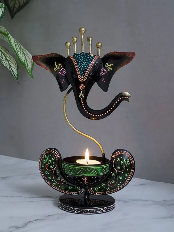 Black_Metal_Ganesha_Candle_Holder_For_Decoration_Tealight_Candle_Holder_Diwali_Decorative_Candle_Stand_For_Home_Decor_&_Gift
