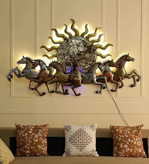 Large_Metal_Seven_Running_Horses_With_Sunrise_Wall_Hanging_Decor_For_Home,_Living_Room_(48_x_28_Inch)
