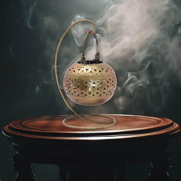 Antique_Golden_Incense_Burner_Dukhni_Bakhoor_Dhoop_Loban_Burner_Meditation_Candle_Tea_Light_Holder_(10_Inch)