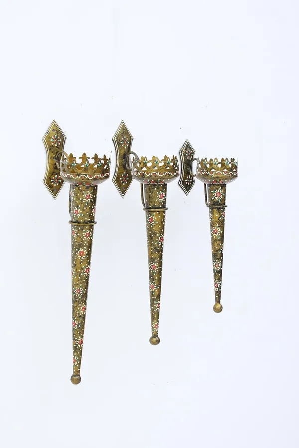Metal_Antique_Iron_Wall_Painted_Mashal_Olympic_Torch_Diya_Candle_Holder