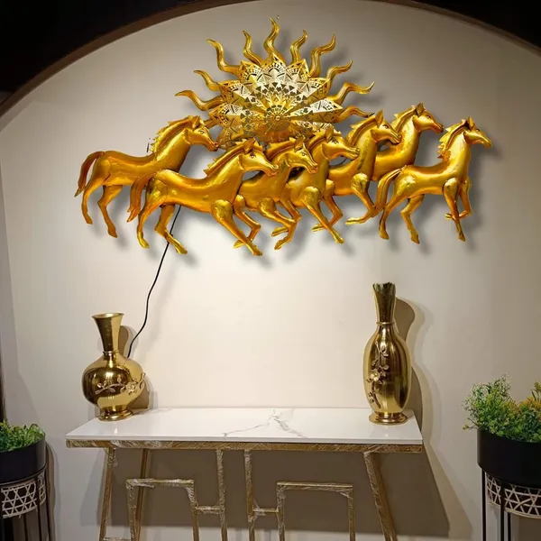 Metal_Large_3D_Golden_Seven_Horses_Runing_Behind_Sunrise_With_Led_Lights_Wall_Decorations_(50_x_32_Inch)