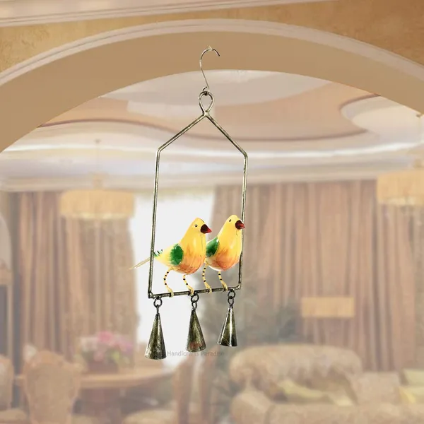 IRON_PAINTED_HANGING_BIRD_W_/_BELL