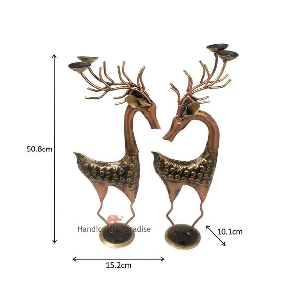 Iron_Deer_Candle_Holder_Showpiece
