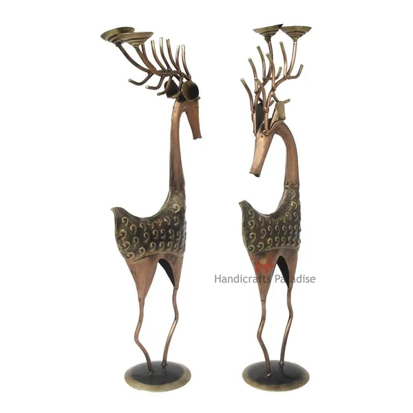 Iron_Deer_Candle_Holder_Showpiece
