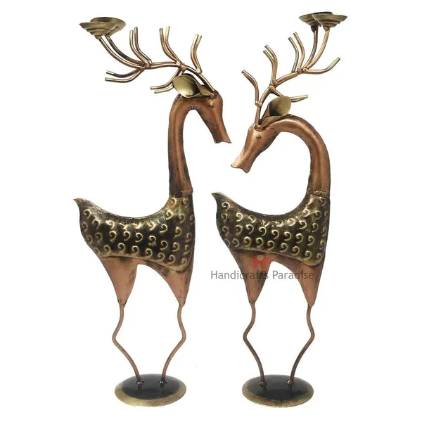 Iron_Deer_Candle_Holder_Showpiece