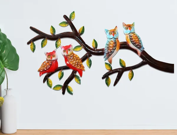 IRON_PAINTED_WALL_4_OWL_ON_BRANCH