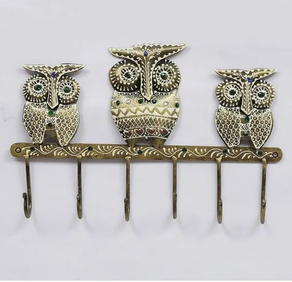 IRON_PAINTED_WALL_3_OWL_6_HOOK