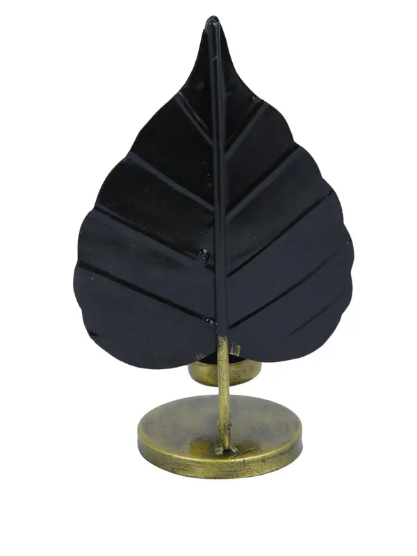 IRON_PAINTED_TEA_LIGHT_LEAF_GANESH