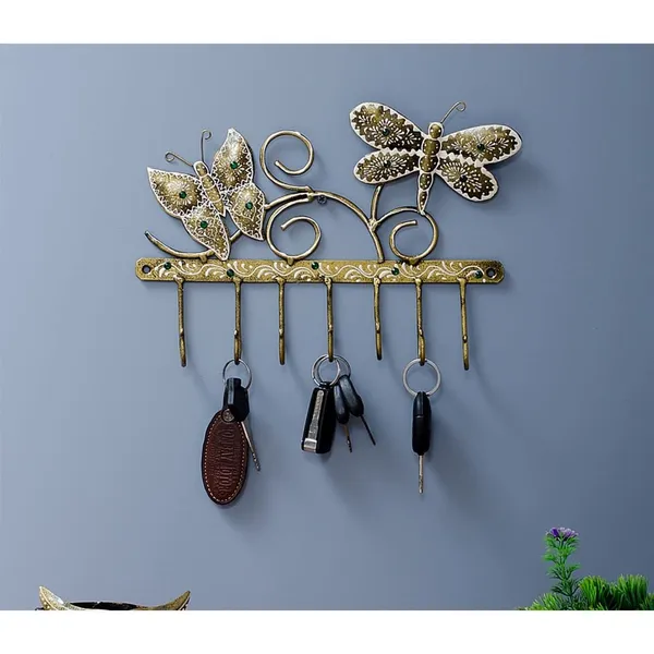 IRON_PAINTED_WALL_2_BUTTERFLY(7_HOOK)
