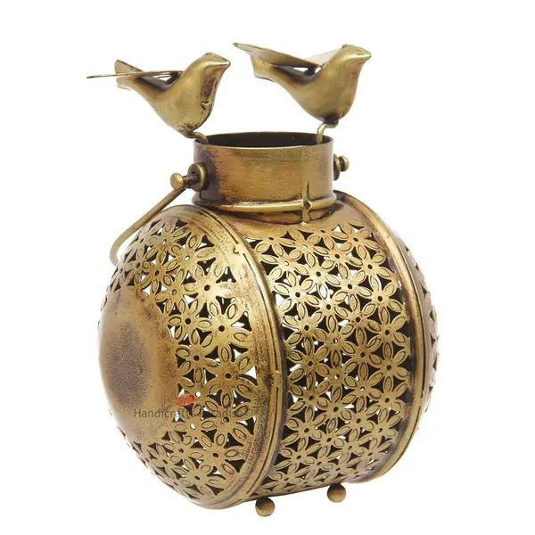 IRON_PAINTED_TEA_LIGHT_LANTERN_WITH_/_BIRD