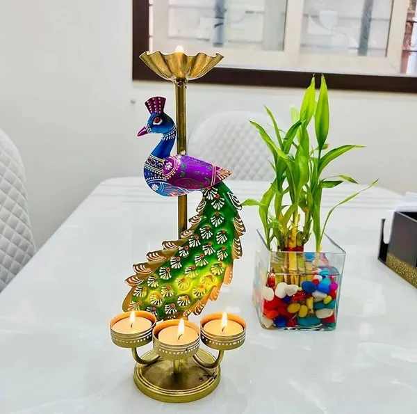 IRON_PAINTED_TEA_LIGHT_PEACOCK_(_S_/_2_)