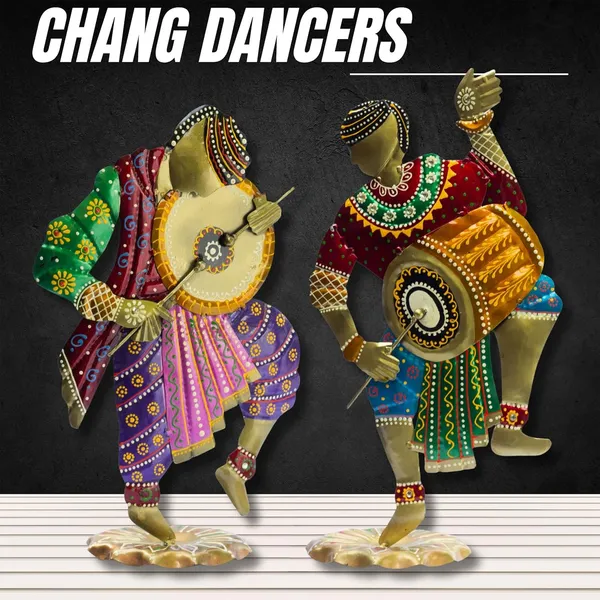 IRON_PAINTED_DANCING_MEN_(SET_OF_2)