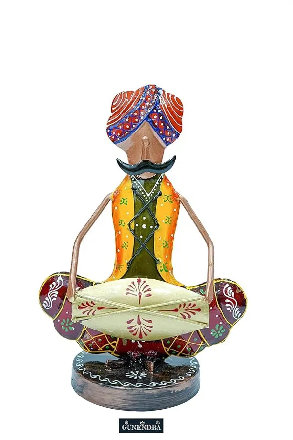 IRON_PAINTED_Musician_Rajasthani_SITTING_MEN_(SET_OF_3)_MINI